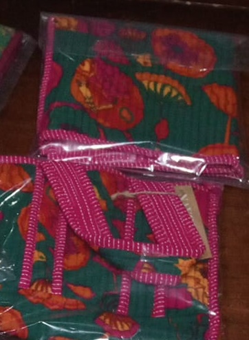 Wildflower Pooja Bag with Asana