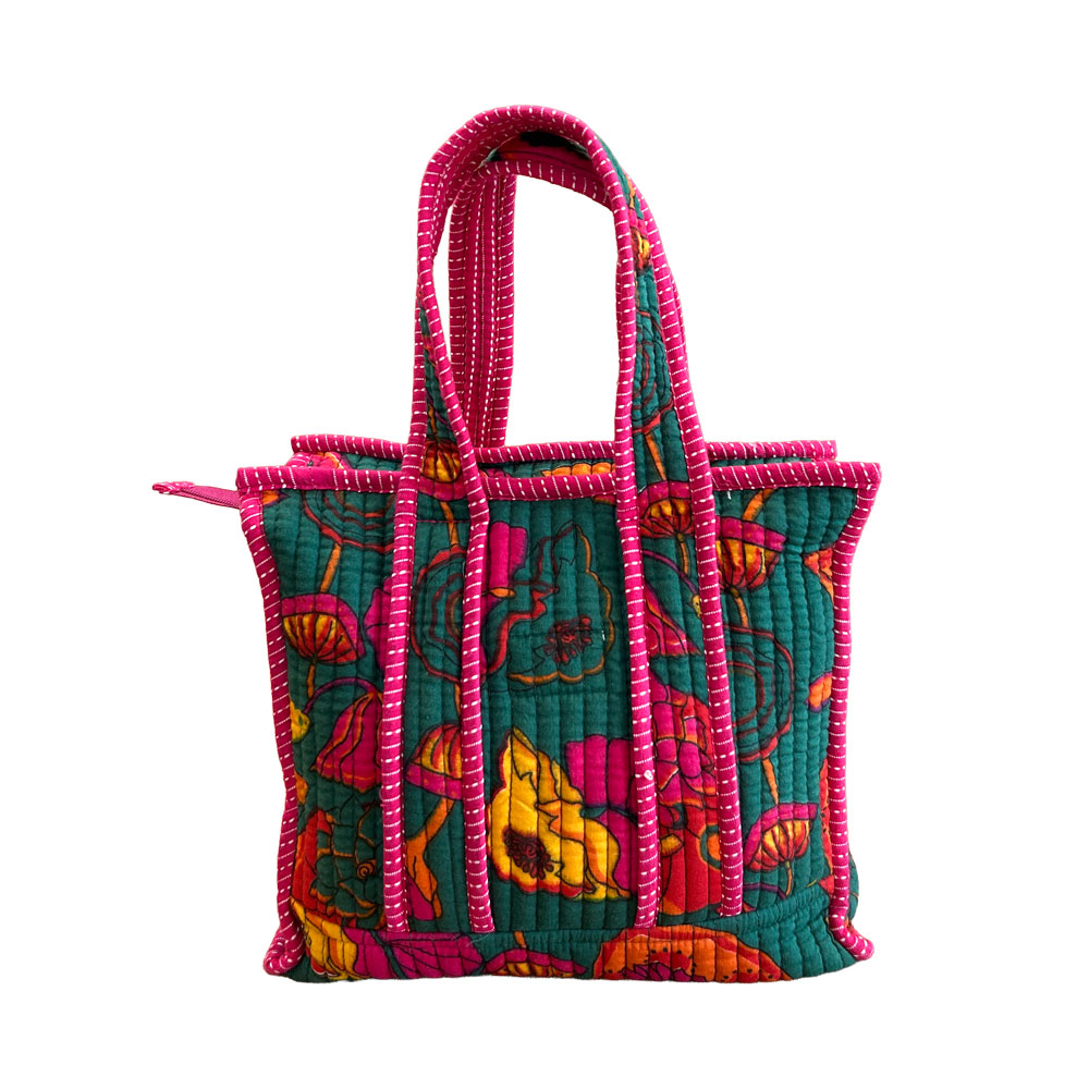 Wild-flower Pooja Bag with Asana